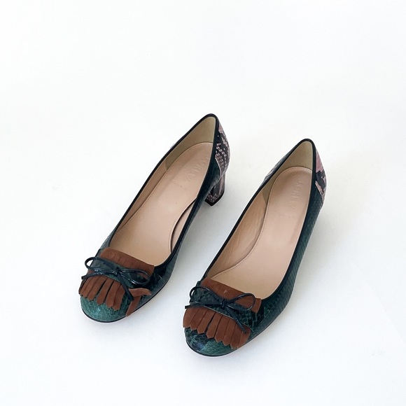 J.Crew low heels with a fringe - size 7.5 - Picture 4 of 4